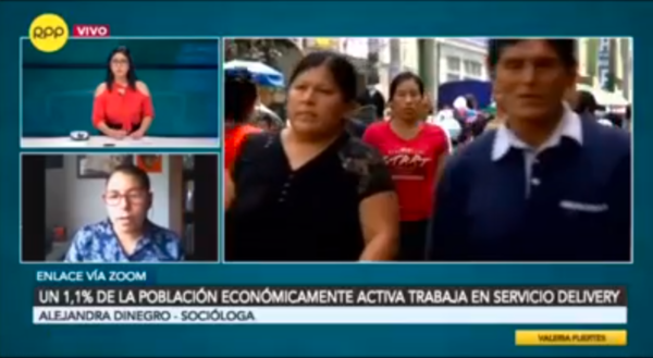 Un 1.1% de la PEA trabaja en servicio de delivery